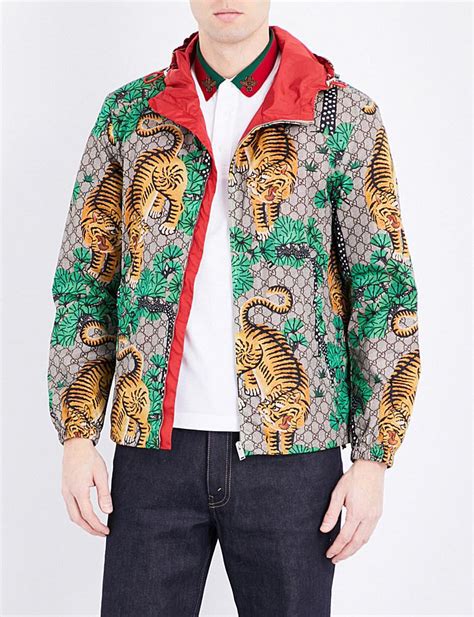 gucci tiger print lightweight|gucci tiger ready to wear.